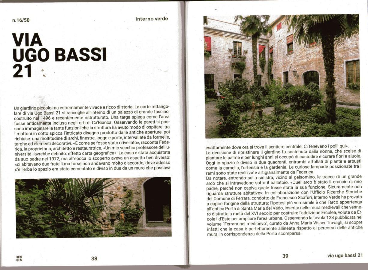 Il Giardino Segreto Ferrara Exterior foto